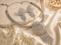 Shimmer Bloom Choker Set