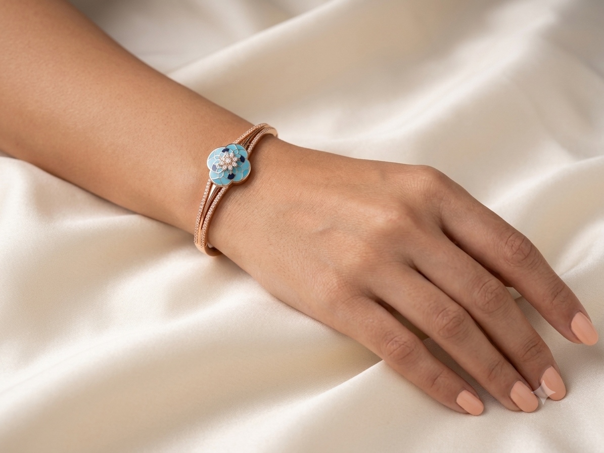 Cyan  constellation Bracelet