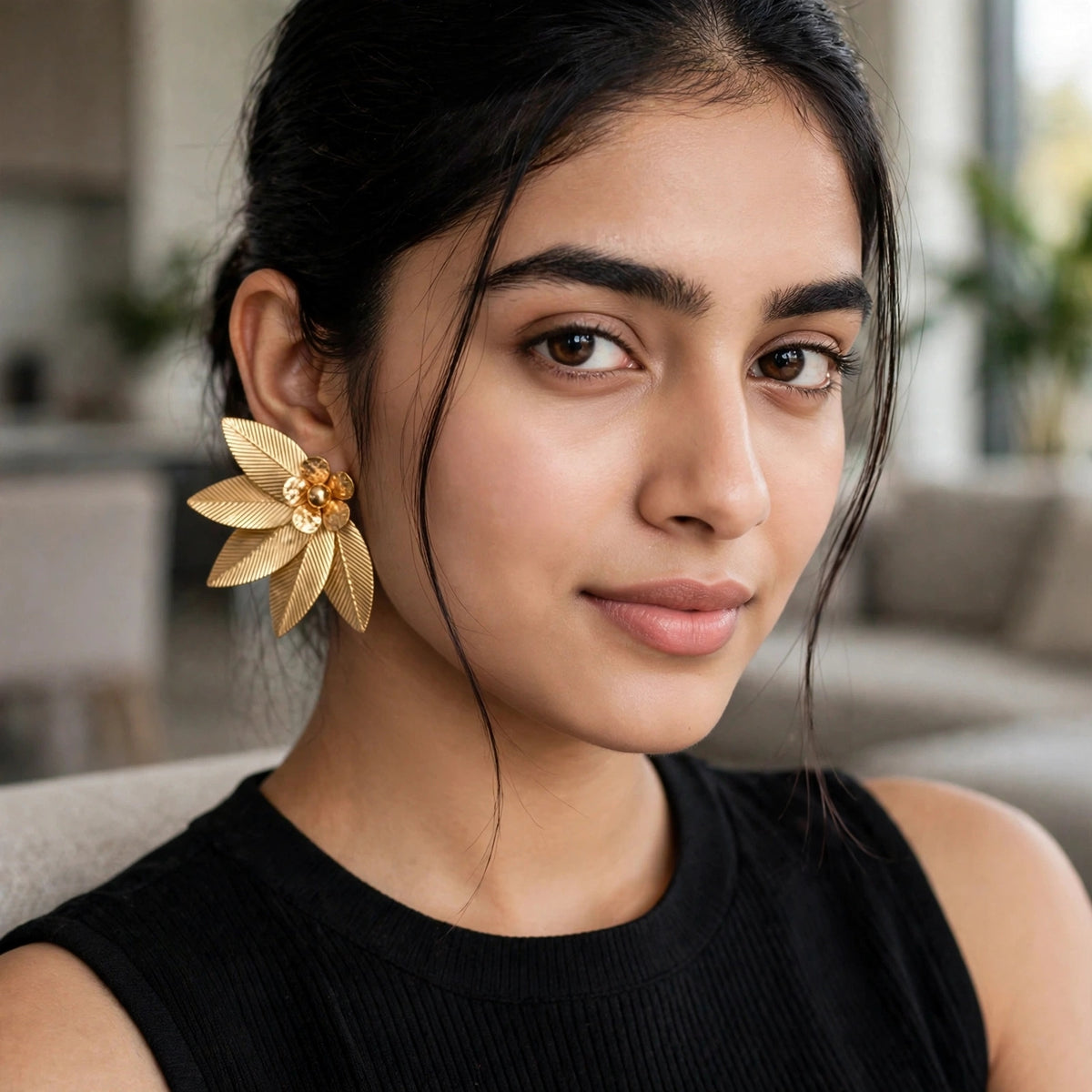 Floral Petal earrings