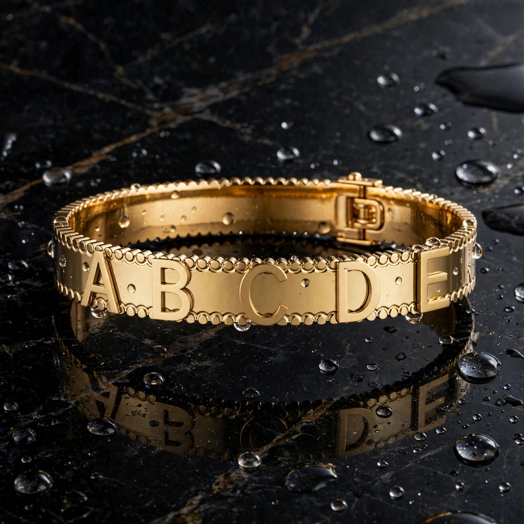 Alphabet golden Bracelet