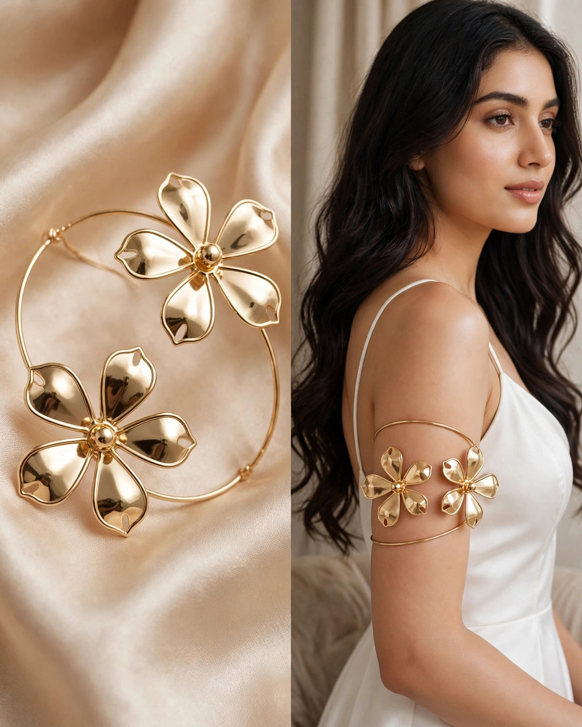 Flower Petals Arm cuff