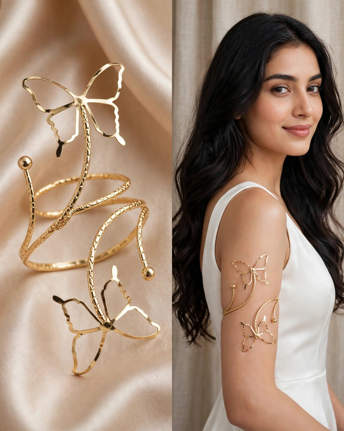 Butterfly Whisper Arm Cuff
