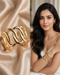 Oval shaped bracelet