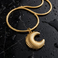 Cresent soul pendant