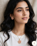 Pink Bloom pendant set
