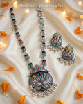Oxidized elephant long set
