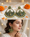 Emerald Kalash Chandbali