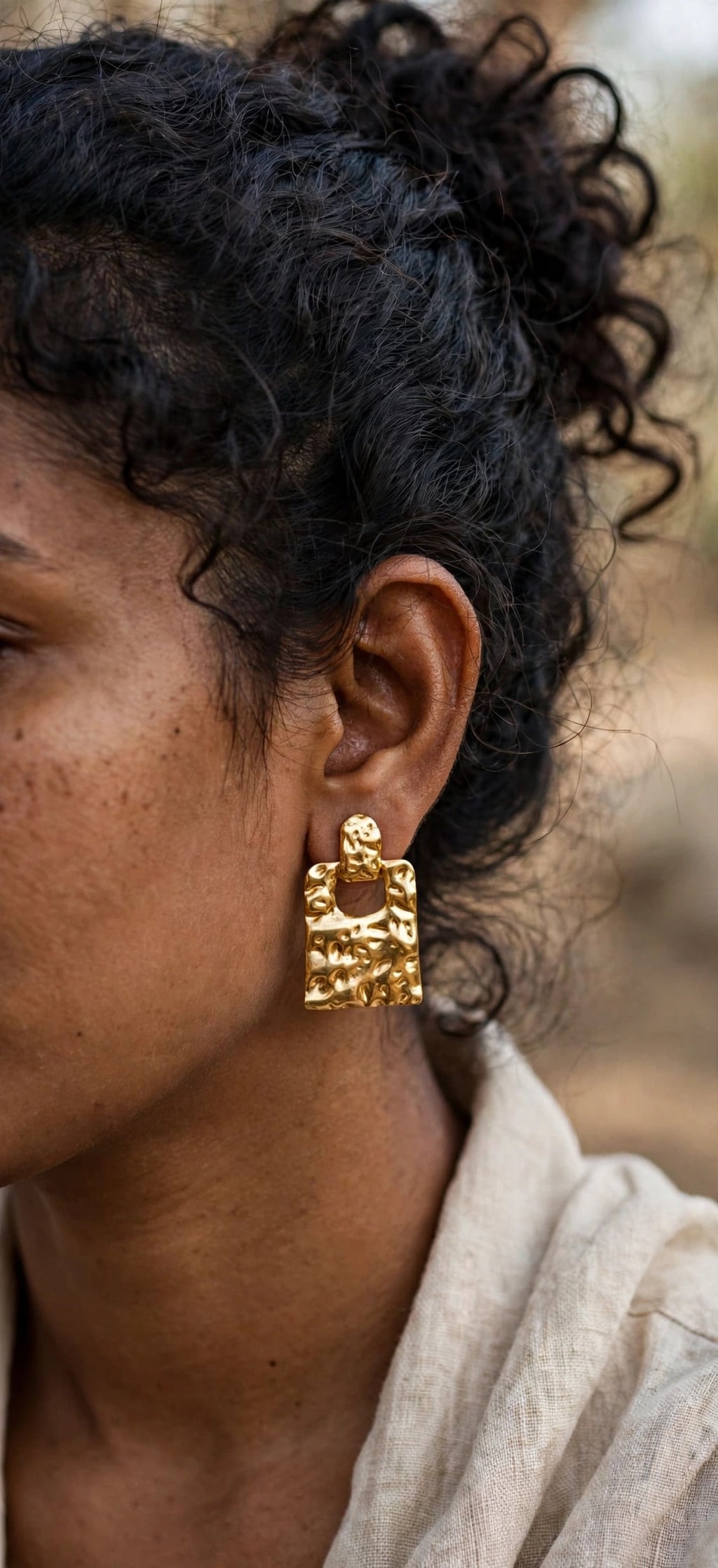 The Square shaped earrings