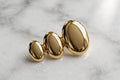 Triple oval earrings